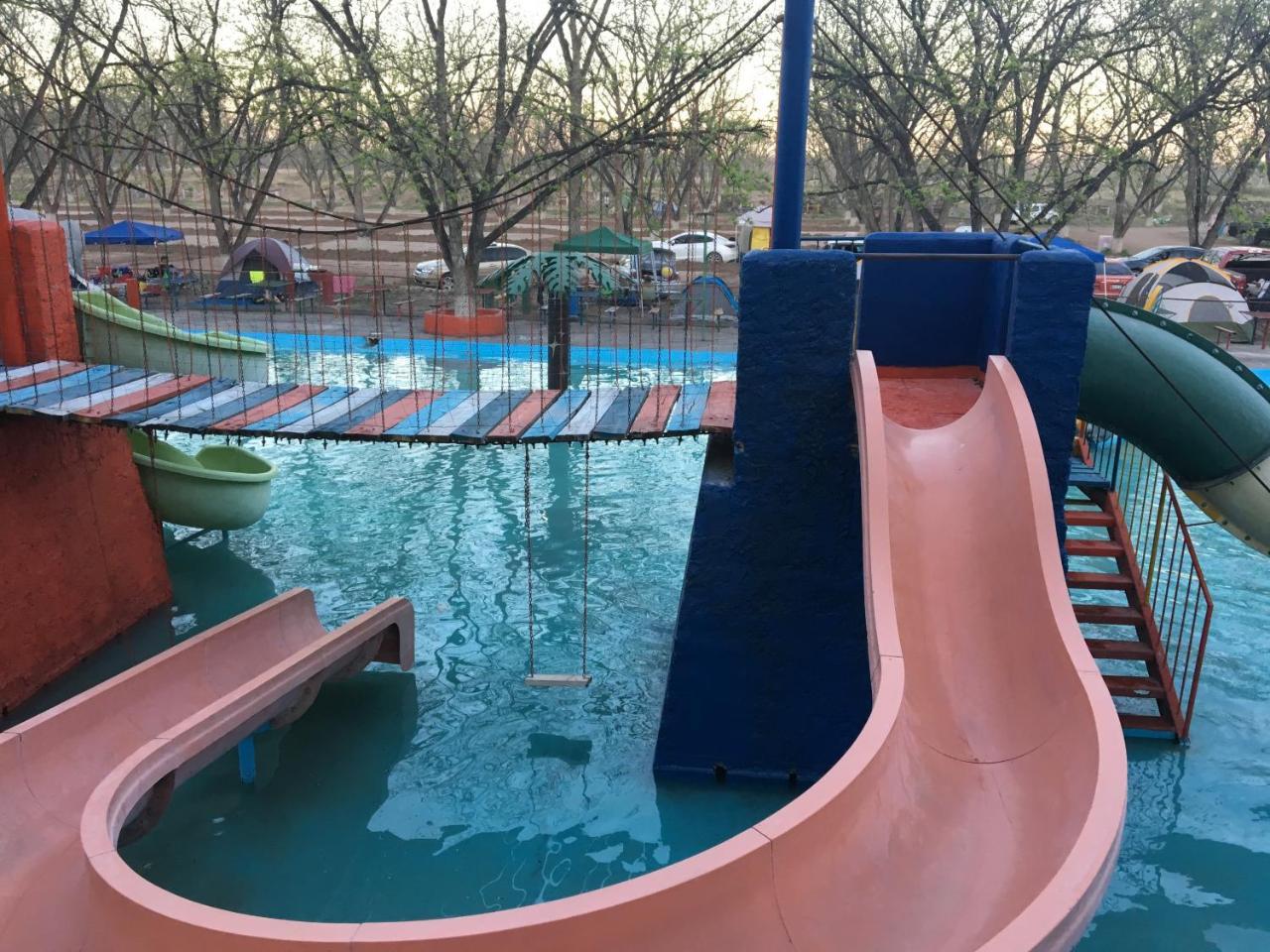 Hotel Y Balneario Ojo Caliente Camargo 外观 照片